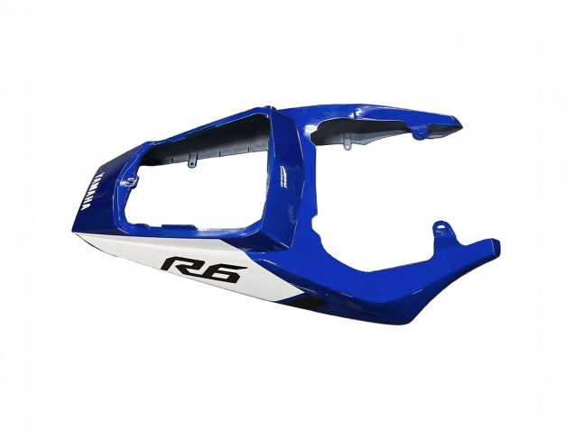 2003-2004 Yamaha YZF R6 Motorcycle Fairings - Blue White Glossy Black Yamalube