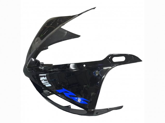 2006-2009 Yamaha YZF R6S Motorcycle Fairings - Blue Glossy Black