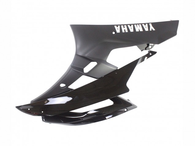 2006-2007 Yamaha YZF 600 R6 Motorcycle Fairings - Glossy Black Matte Black