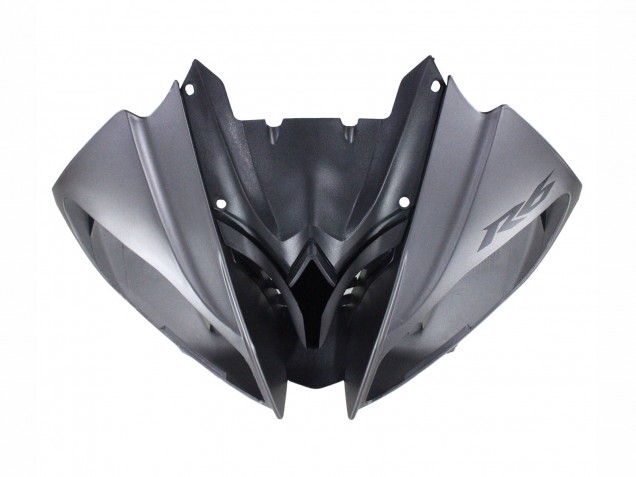 2008-2016 Yamaha YZF 600 R6 Motorcycle Fairings - Grey Black Carbon Fiber Style