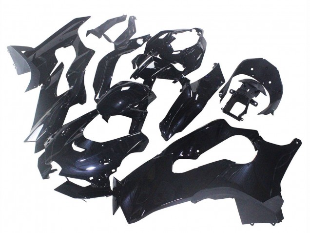 2021-2026 Kawasaki ZX10R Motorcycle Fairings - Glossy Black