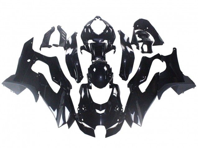 2021-2026 Kawasaki ZX10R Motorcycle Fairings - Glossy Black