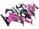2013-2024 Kawasaki EX300 Motorcycle Fairings - Pink Black