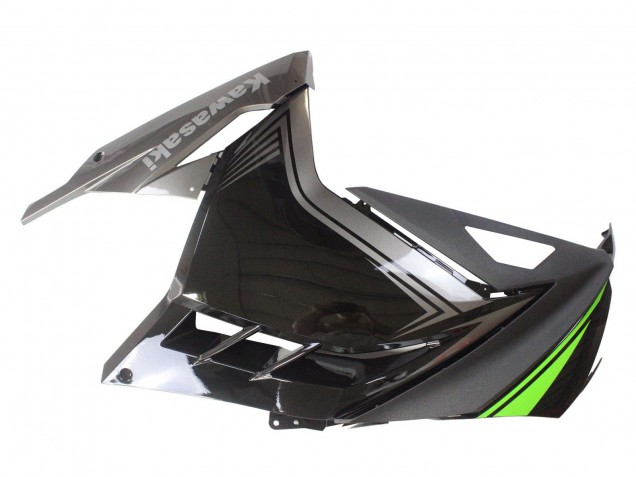 2013-2024 Kawasaki EX300 Motorcycle Fairings - Glossy Black Matte Black Green