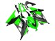 2013-2024 Kawasaki EX300 Motorcycle Fairings - Green Silver Black
