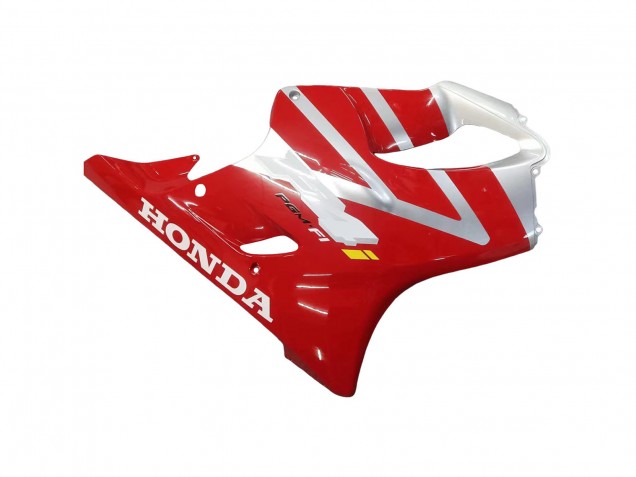 2004-2007 Honda CBR600 F4i Motorcycle Fairings - Silver Red
