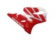 2004-2007 Honda CBR600 F4i Motorcycle Fairings - Silver Red