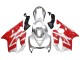2004-2007 Honda CBR600 F4i Motorcycle Fairings - Silver Red