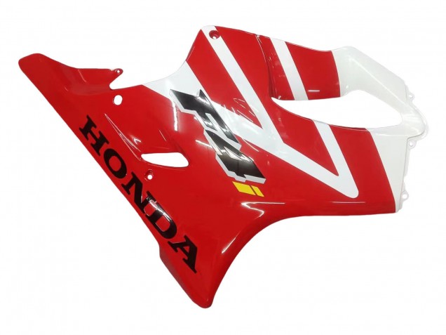 2004-2007 Honda CBR600 F4i Motorcycle Fairings - White Red