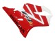 2004-2007 Honda CBR600 F4i Motorcycle Fairings - White Red