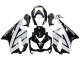2004-2007 Honda CBR600 F4i Motorcycle Fairings - White Glossy Black