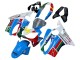 2004-2007 Honda CBR600 F4i Motorcycle Fairings - White Blue Green Red