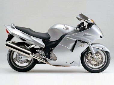 1996-2007 Honda CBR1100XX Blackbird Motorcycle Fairings - Silver Grey