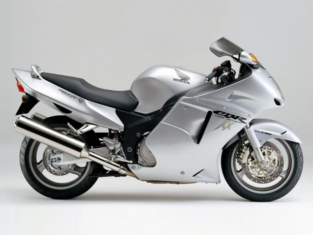 1996-2007 Honda CBR1100XX Blackbird Motorcycle Fairings - Silver Grey