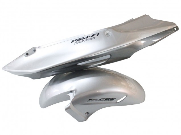 1996-2007 Honda CBR1100XX Blackbird Motorcycle Fairings - Silver Grey