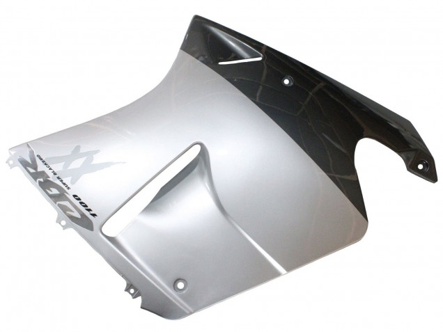 1996-2007 Honda CBR1100XX Blackbird Motorcycle Fairings - Silver Grey