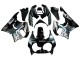 1992-1993 Honda CBR900RR 893 Motorcycle Fairings - Silver Glossy Black