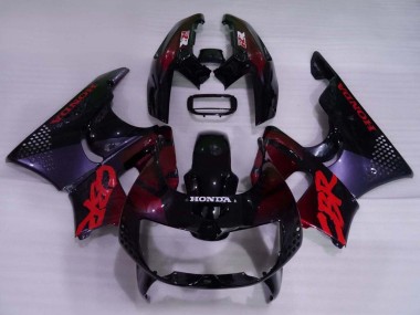 1994-1995 Honda CBR900RR 893 Motorcycle Fairings - Dark Blue Maroon Red Glossy Black