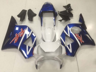 1994-1995 Honda CBR900RR 893 Motorcycle Fairings - White Blue Glossy Black