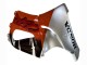 1996-1997 Honda CBR900RR 893 Motorcycle Fairings - Silver Red Glossy Black