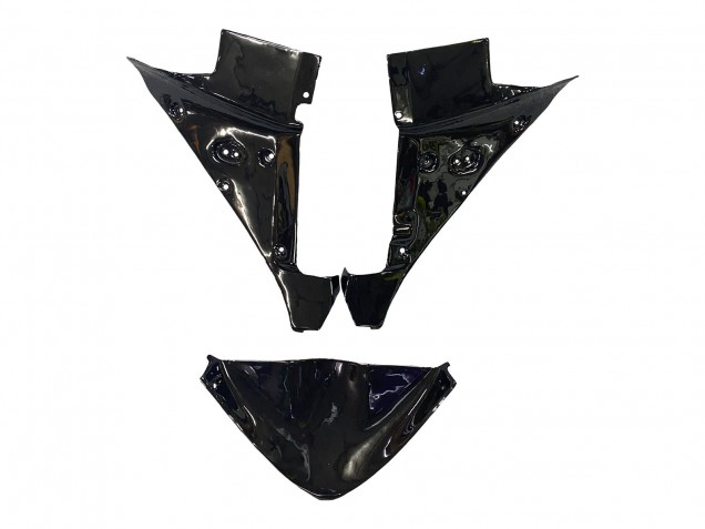 1998-1999 Honda CBR900RR 919 Motorcycle Fairings - Glossy Black White Decals