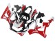 2000-2001 Honda CBR900RR 929 Motorcycle Fairings - White Red Glossy Black Racing
