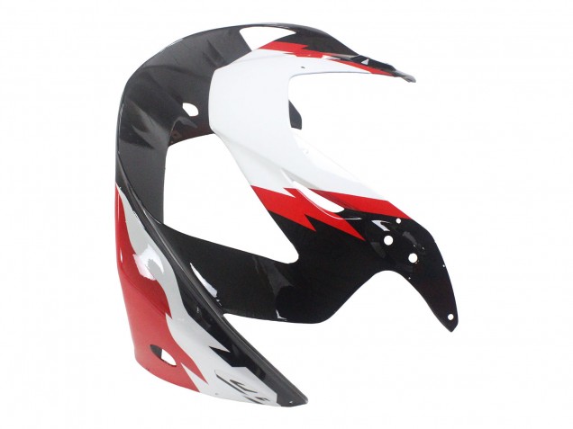 2000-2001 Honda CBR900RR 929 Motorcycle Fairings - White Red Glossy Black Racing