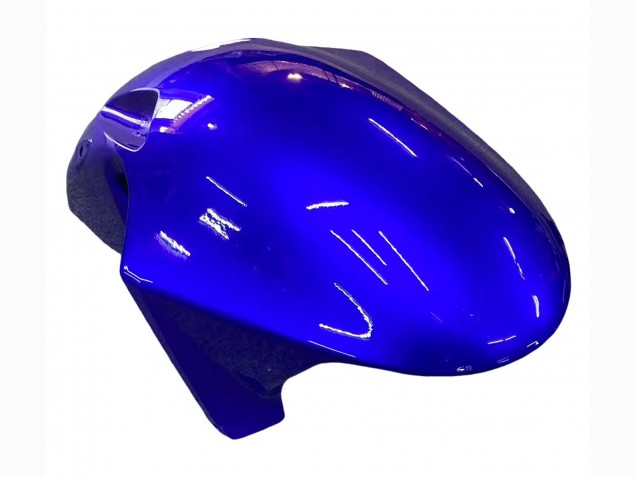 2002-2003 Honda CBR900RR 954 Motorcycle Fairing Kits - Blue Glossy Black