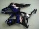2002-2003 Honda CBR900RR 954 Motorcycle Fairing Kits - Blue Glossy Black
