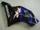2002-2003 Honda CBR900RR 954 Motorcycle Fairing Kits - Blue Glossy Black