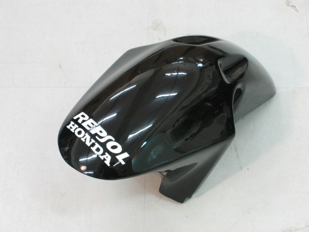 2002-2003 Honda CBR900RR 954 Motorcycle Fairings - Silver Glossy Black