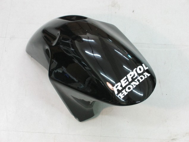 2002-2003 Honda CBR900RR 954 Motorcycle Fairings - Silver Glossy Black