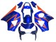 2002-2003 Honda CBR900RR 954 Motorcycle Fairings - Orange Blue