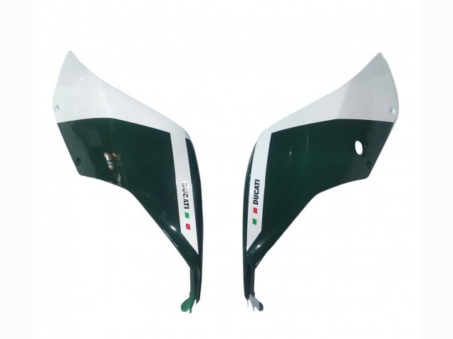 2011-2014 Ducati Panigale 899 Motorcycle Fairings - White Red Glossy Black