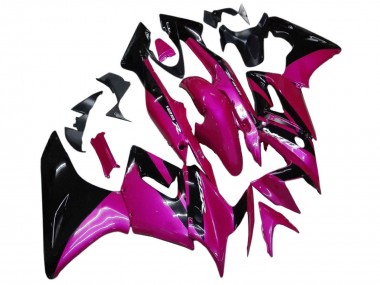 2002-2006 Honda CBR125R Motorcycle Fairings - Pink Glossy Black