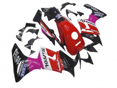 2002-2006 Honda CBR125R Motorcycle Fairings - Pink White Red Glossy Black Repsol Michelin