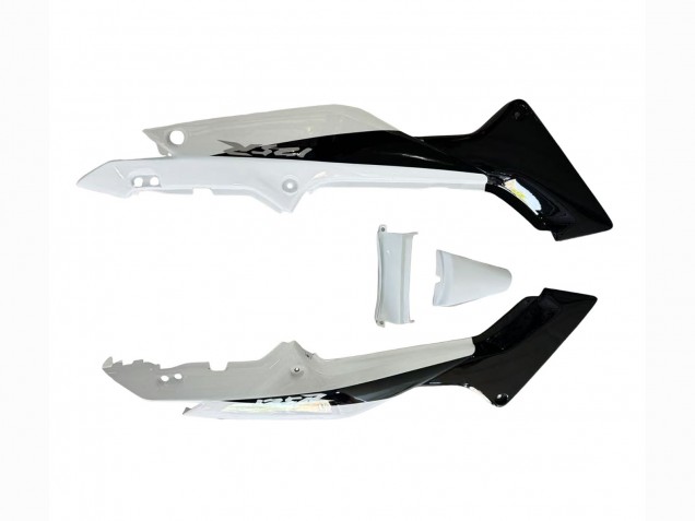 2002-2006 Honda CBR125R Motorcycle Fairings - White Glossy Black
