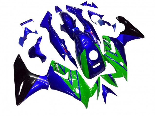 2002-2006 Honda CBR125R Motorcycle Fairings - Blue Green Glossy Black