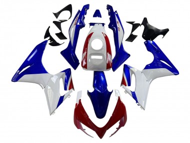 2002-2006 Honda CBR125R Motorcycle Fairings - White Blue Red