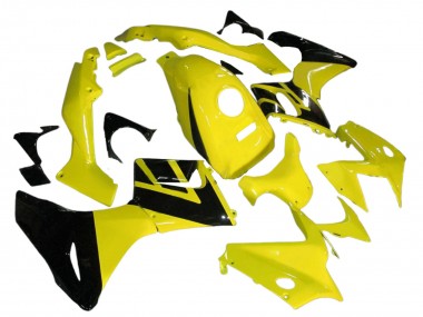 2002-2006 Honda CBR125R Motorcycle Fairings - Yellow Glossy Black
