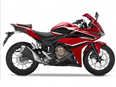 2016-2018 Honda CBR500R Motorcycle Fairings - Red Black