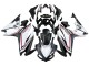 2016-2018 Honda CBR500R Motorcycle Fairings - White Red Matte Black