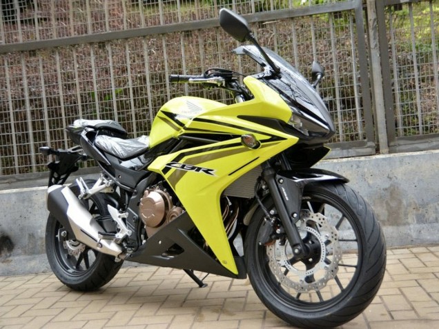 2016-2018 Honda CBR500R Motorcycle Fairings - Yellow