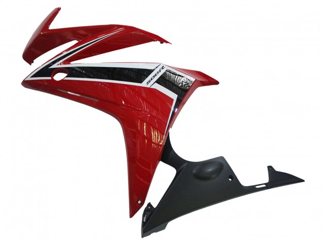 2016-2018 Honda CBR500R Motorcycle Fairings - Red White Matte Black