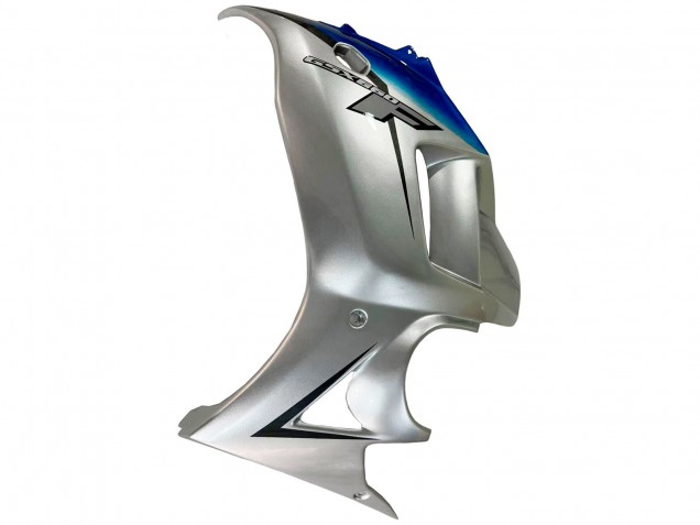 2008-2013 Suzuki GSX650F Motorcycle Fairings - Silver Blue