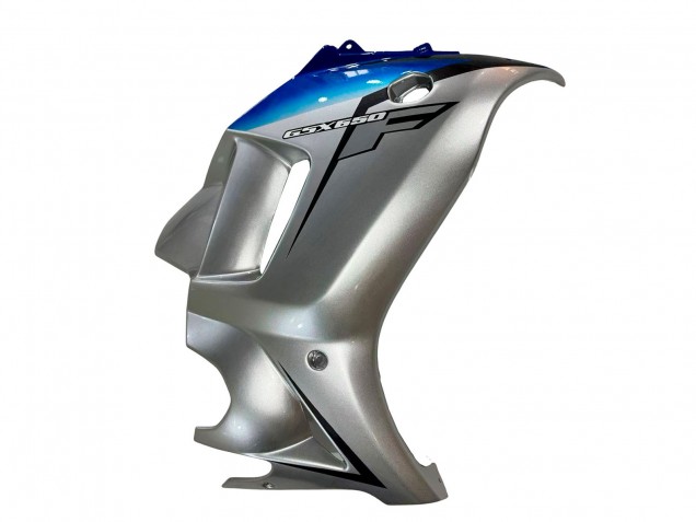 2008-2013 Suzuki GSX650F Motorcycle Fairings - Silver Blue
