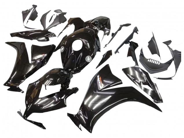 2012-2016 Honda CBR1000RR Motorcycle Fairings - Glossy Black
