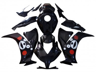 2012-2016 Honda CBR1000RR Motorcycle Fairings - Glossy Black Bear