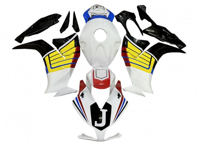 2012-2016 Honda CBR1000RR Motorcycle Fairings - White Yellow Black