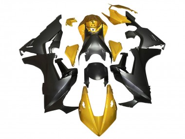 2017-2023 Honda CBR1000RR Motorcycle Fairings - Gold Matte Black